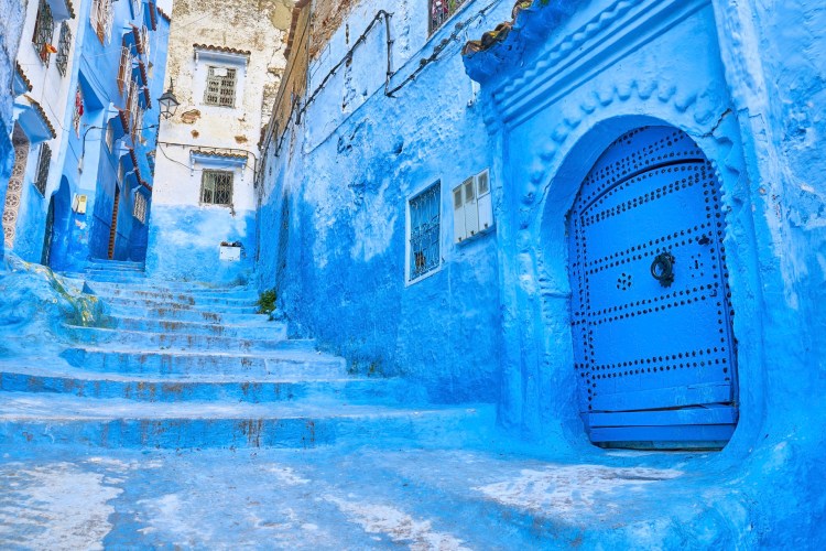 Medina in Chefchaouen, Morocco, Africa
